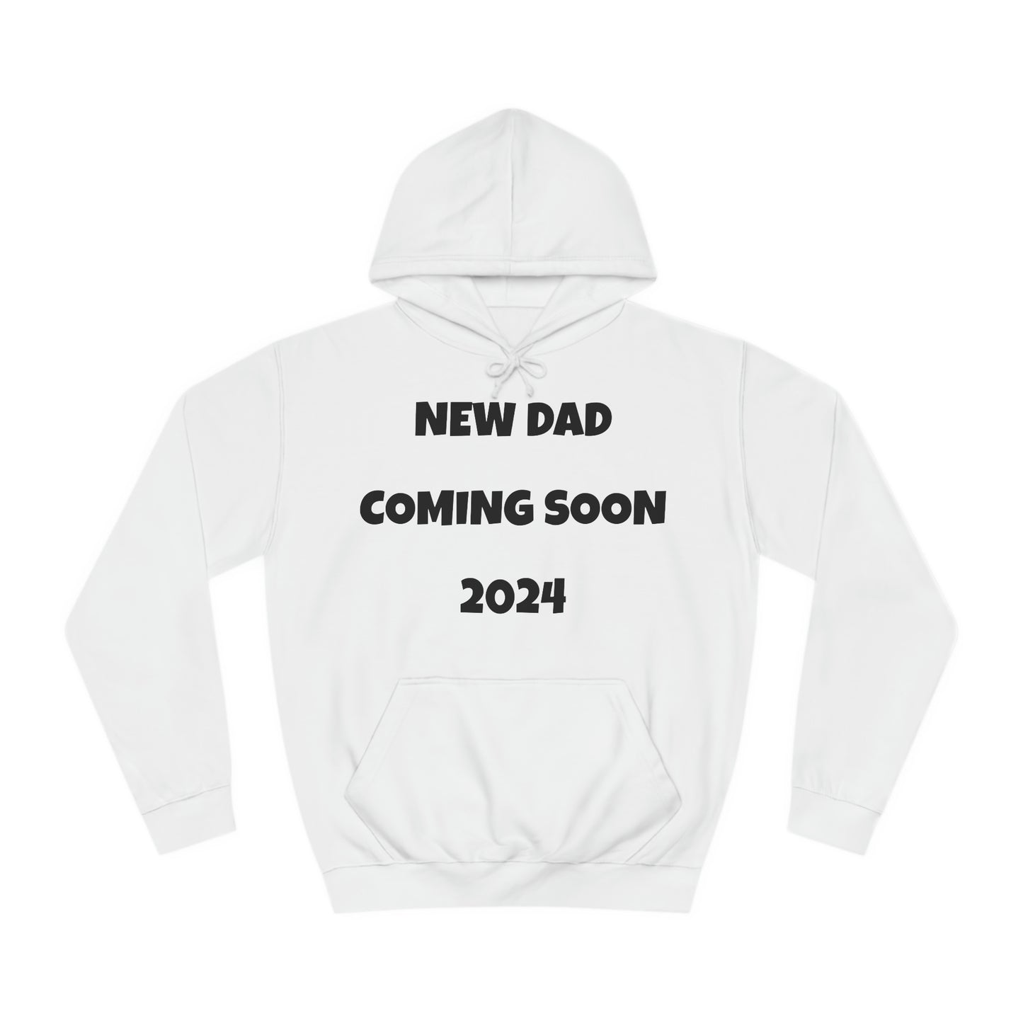 New Dad Coming Soon 2024 Hoodie