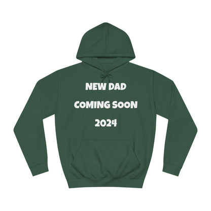 New Dad Coming Soon 2024 Hoodie