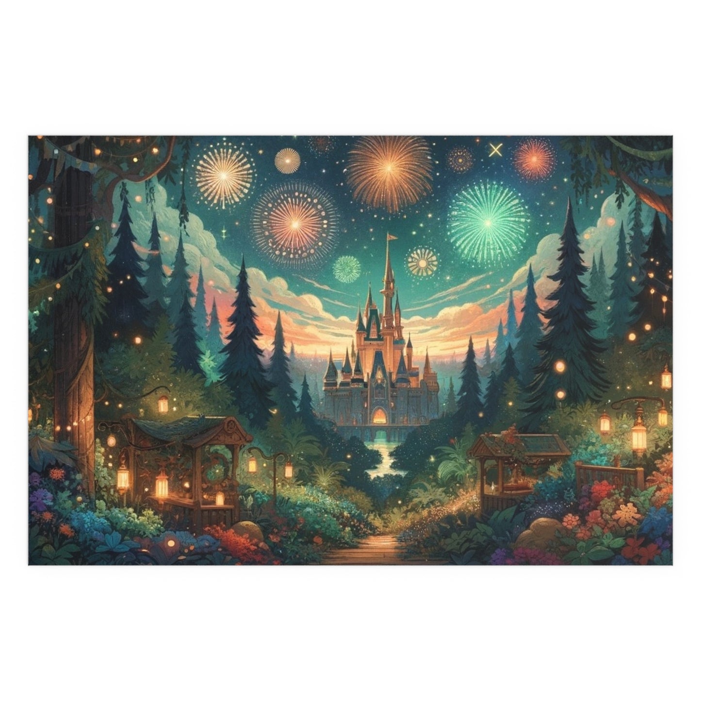 Fairytale Castle Poster - Careless Creations