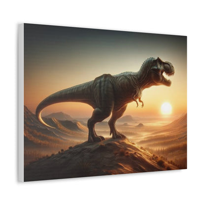 T-Rex Dinosaur Canvas - Careless Creations