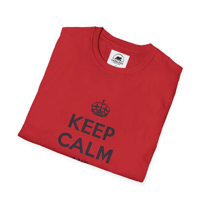 Keep Calm And Mummy On T-Shirt