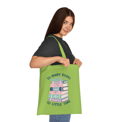 So Many Books, So Little Time Tote Bag - Careless Creations