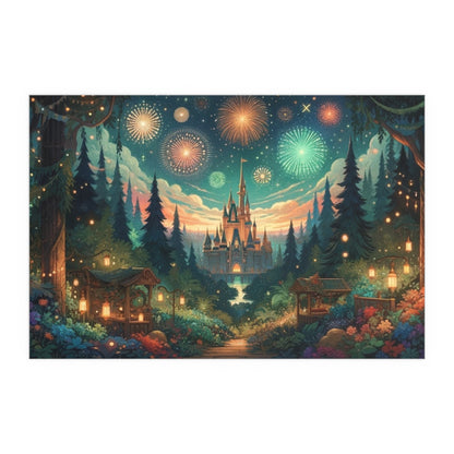 Fairytale Castle Poster - Careless Creations