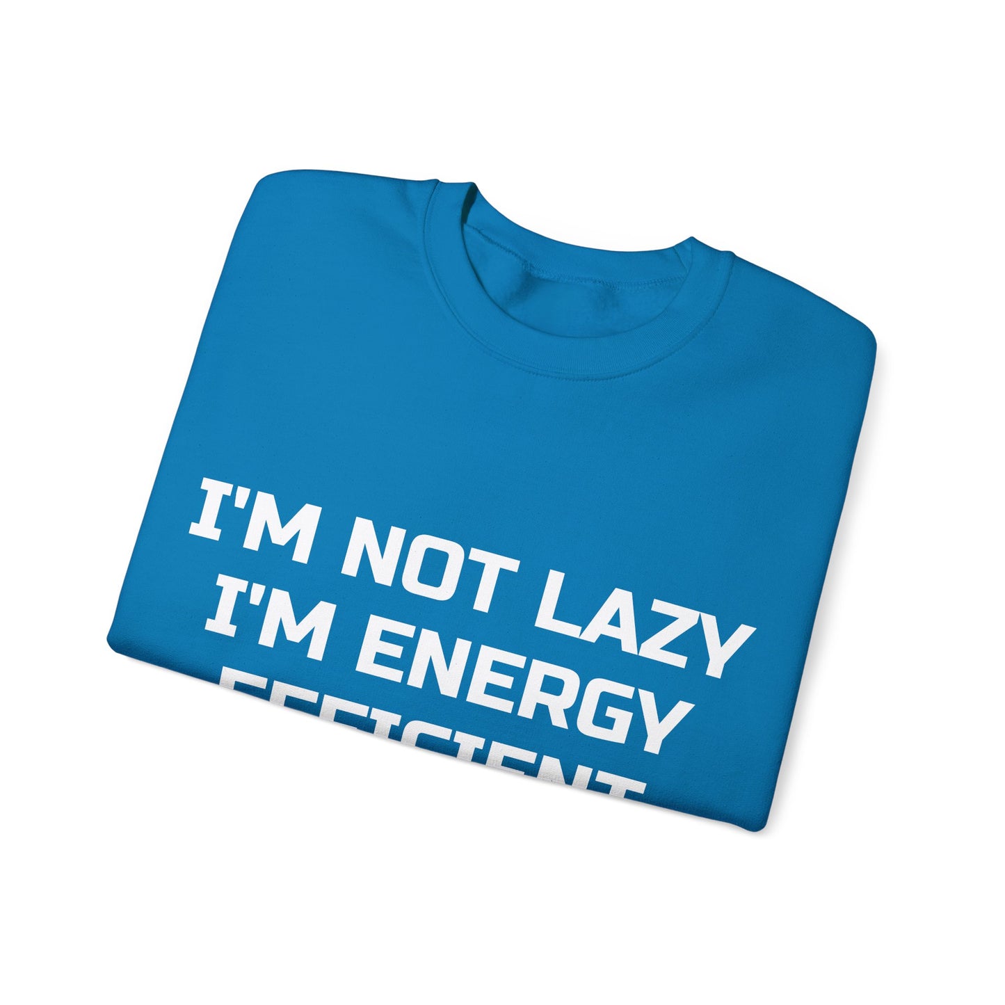 I’m Not Lazy, I’m Energy Efficient Jumper