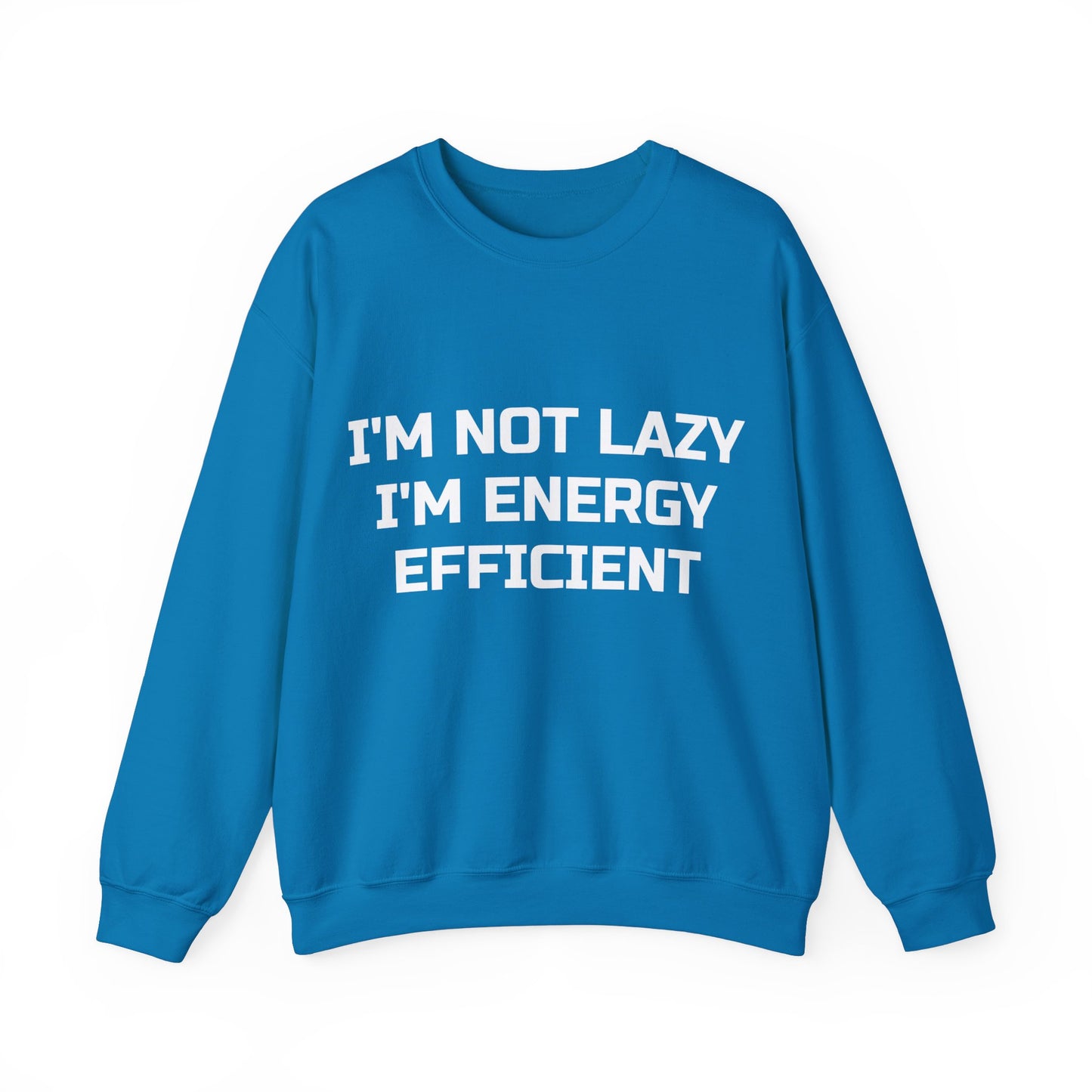 I’m Not Lazy, I’m Energy Efficient Jumper