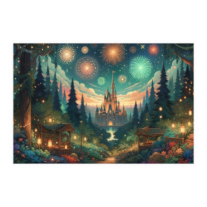 Fairytale Castle Poster - Careless Creations