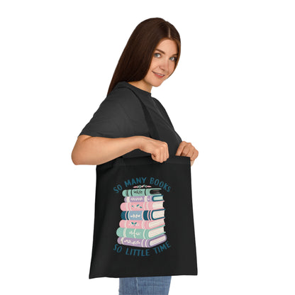 So Many Books, So Little Time Tote Bag - Careless Creations