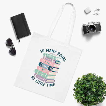 So Many Books, So Little Time Tote Bag - Careless Creations