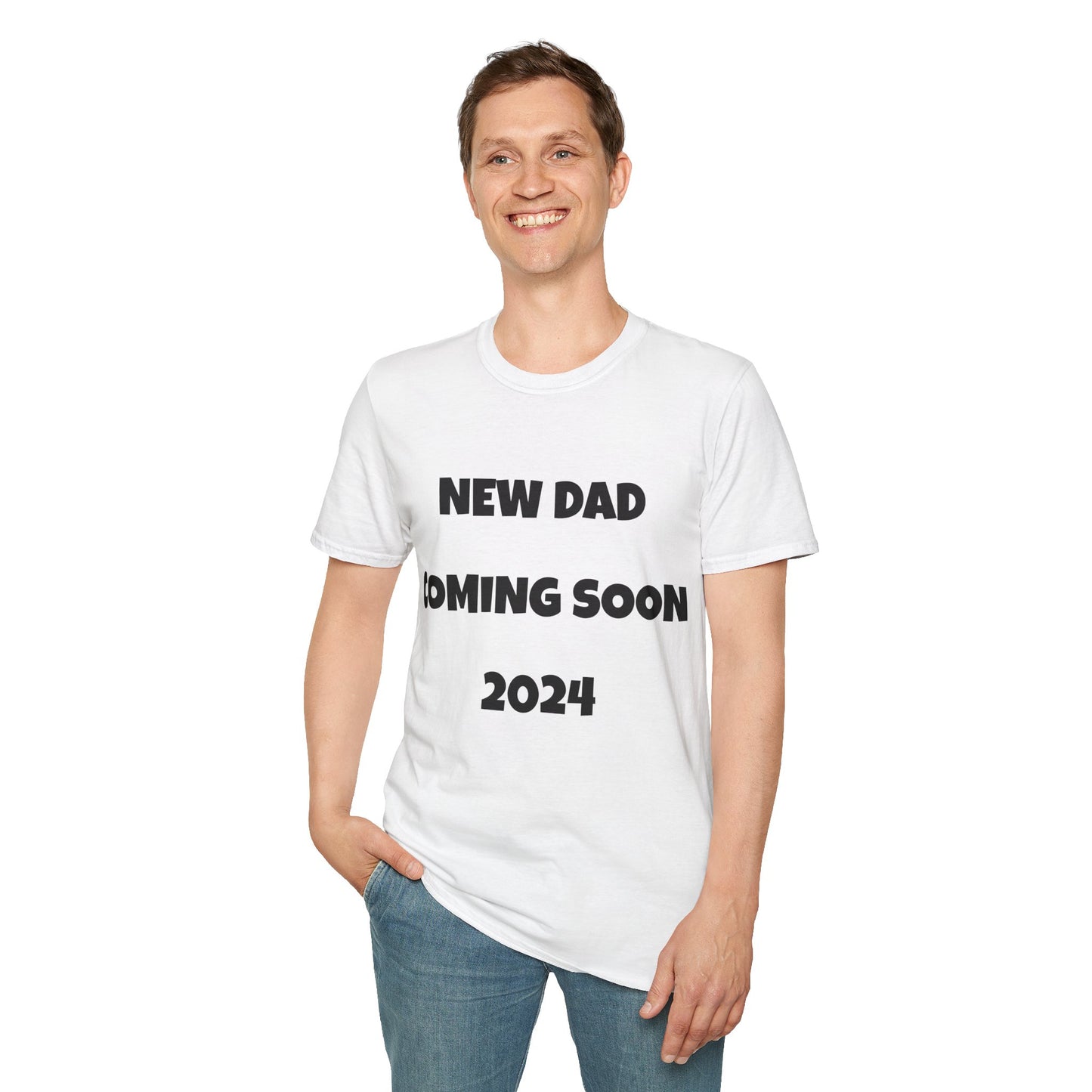 New Dad Coming Soon 2024 T-Shirt