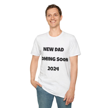 New Dad Coming Soon 2024 T-Shirt