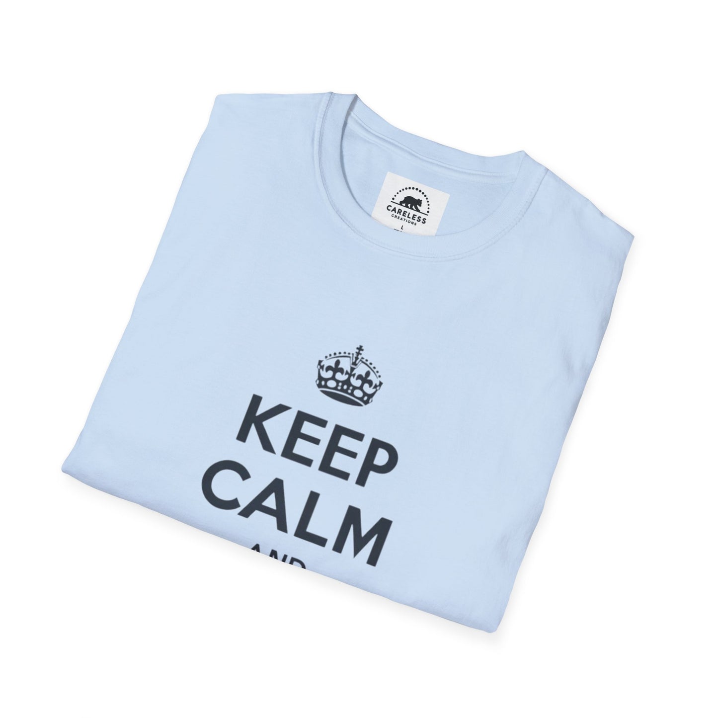 Keep Calm And Mummy On T-Shirt