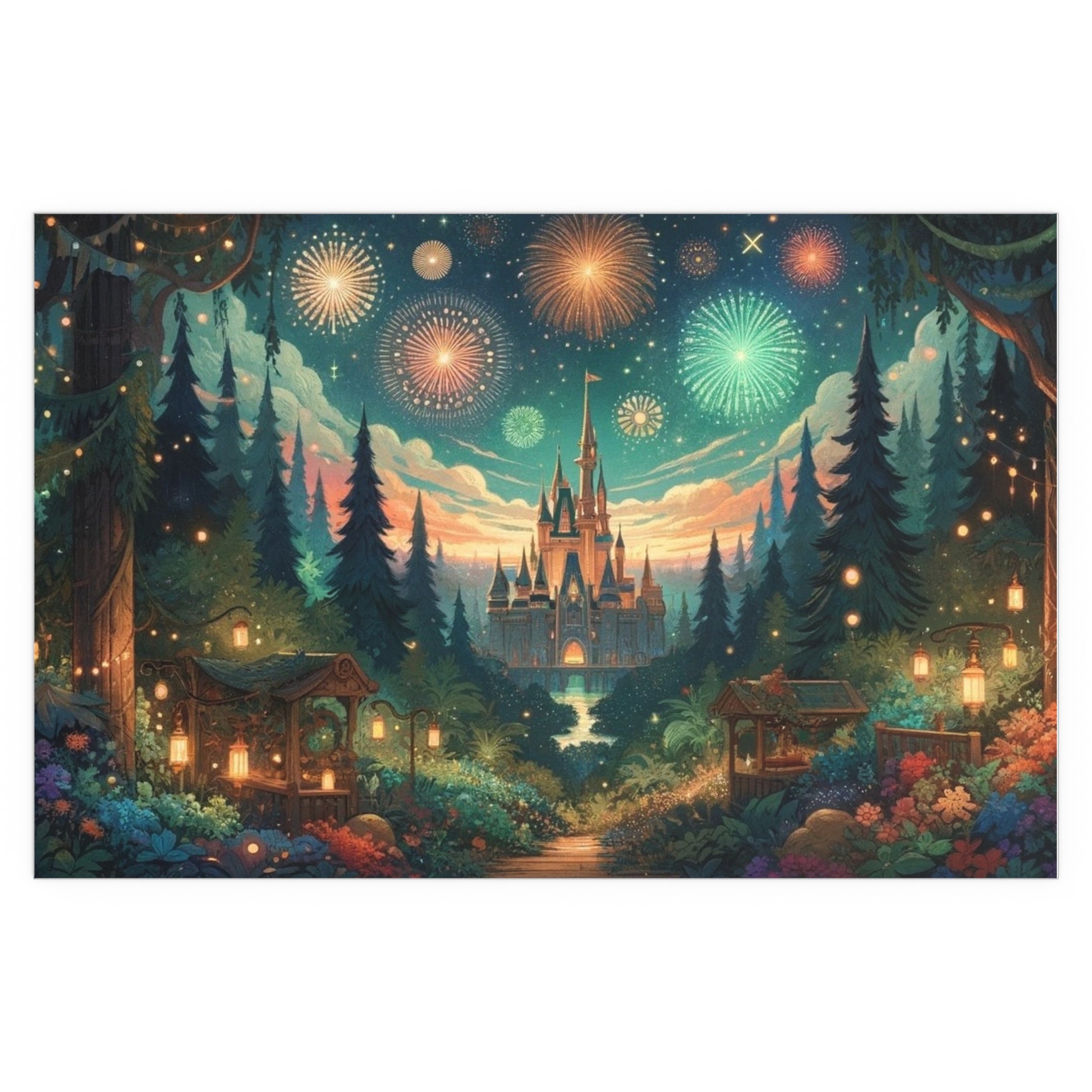 Fairytale Castle Poster - Careless Creations