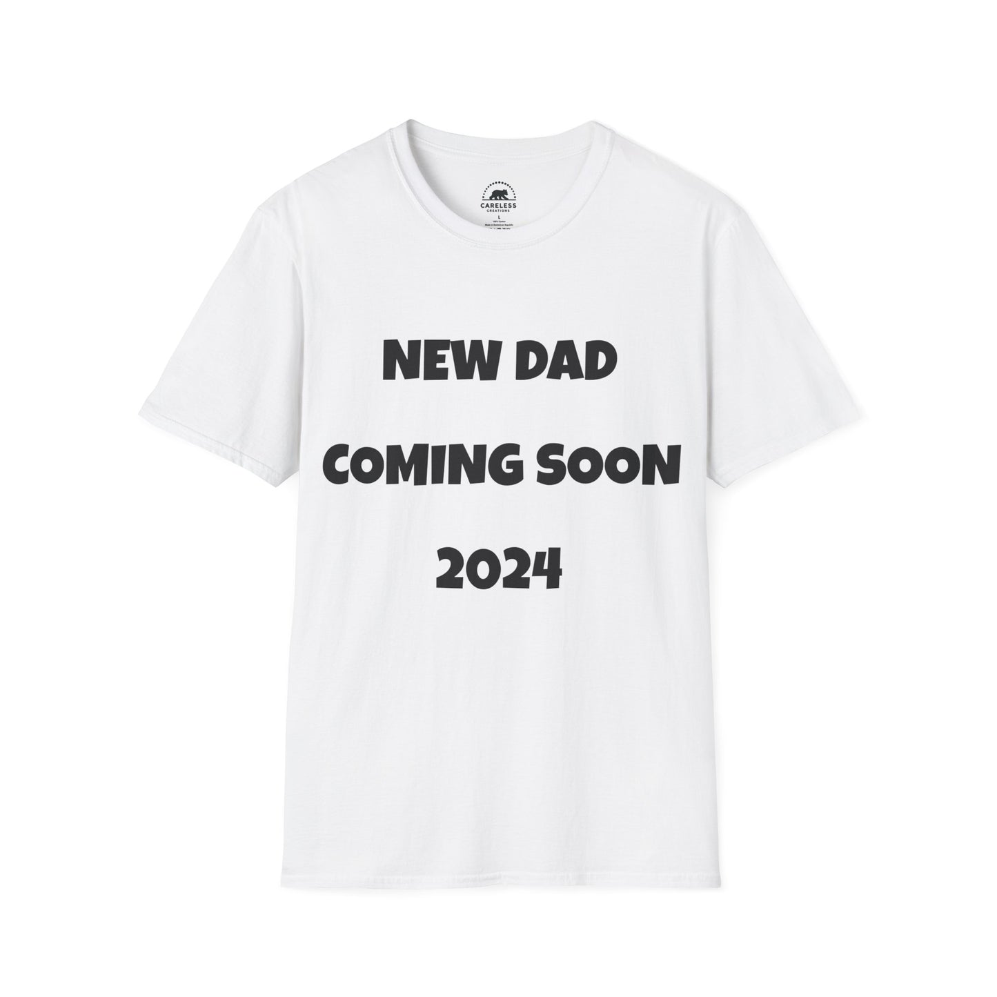 New Dad Coming Soon 2024 T-Shirt