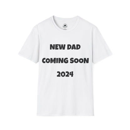 New Dad Coming Soon 2024 T-Shirt