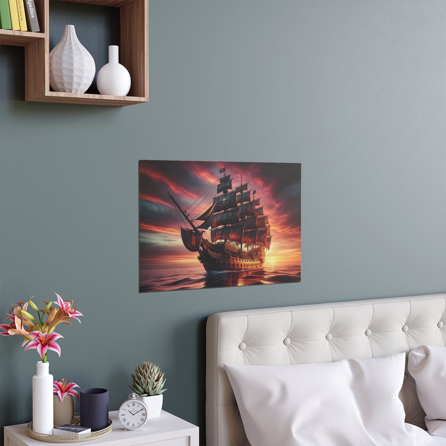 Pirate Ship Poster - Careless Creations