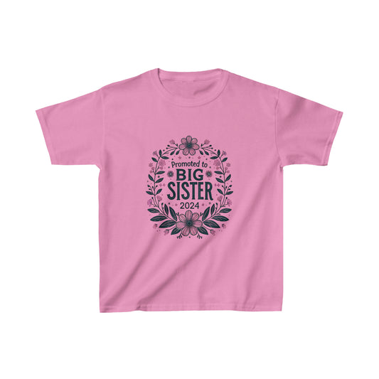 Big Sister 2024 Kids T-Shirt - Careless Creations