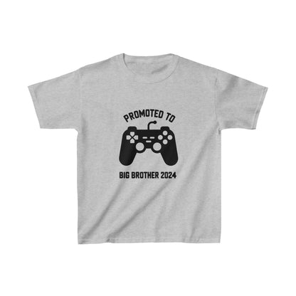 Promoted To Big Brother 2024 Kids T-Shirt - Careless Creations