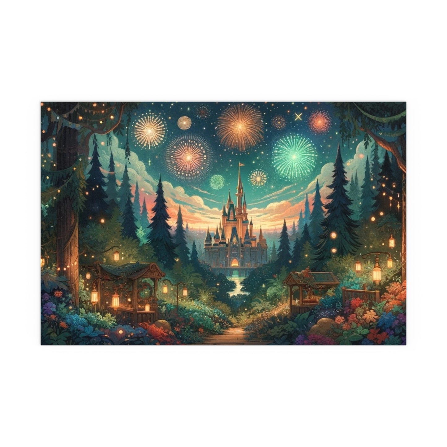 Fairytale Castle Poster - Careless Creations