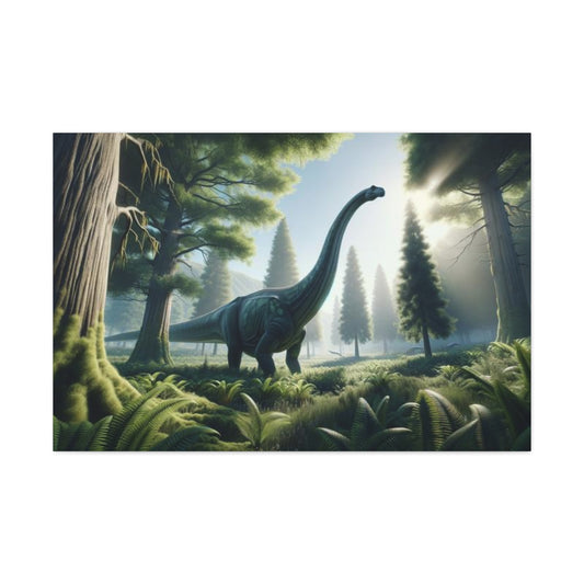 Diplodocus Dinosaur Canvas - Careless Creations