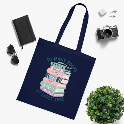 So Many Books, So Little Time Tote Bag - Careless Creations