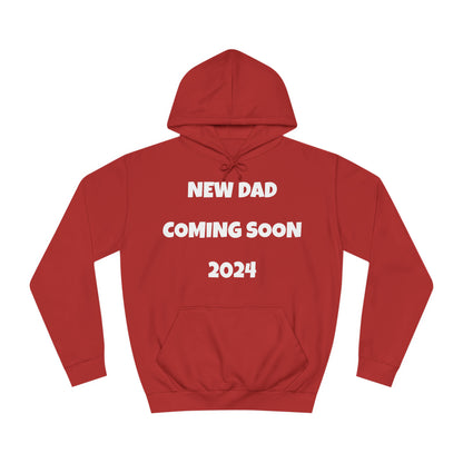 New Dad Coming Soon 2024 Hoodie