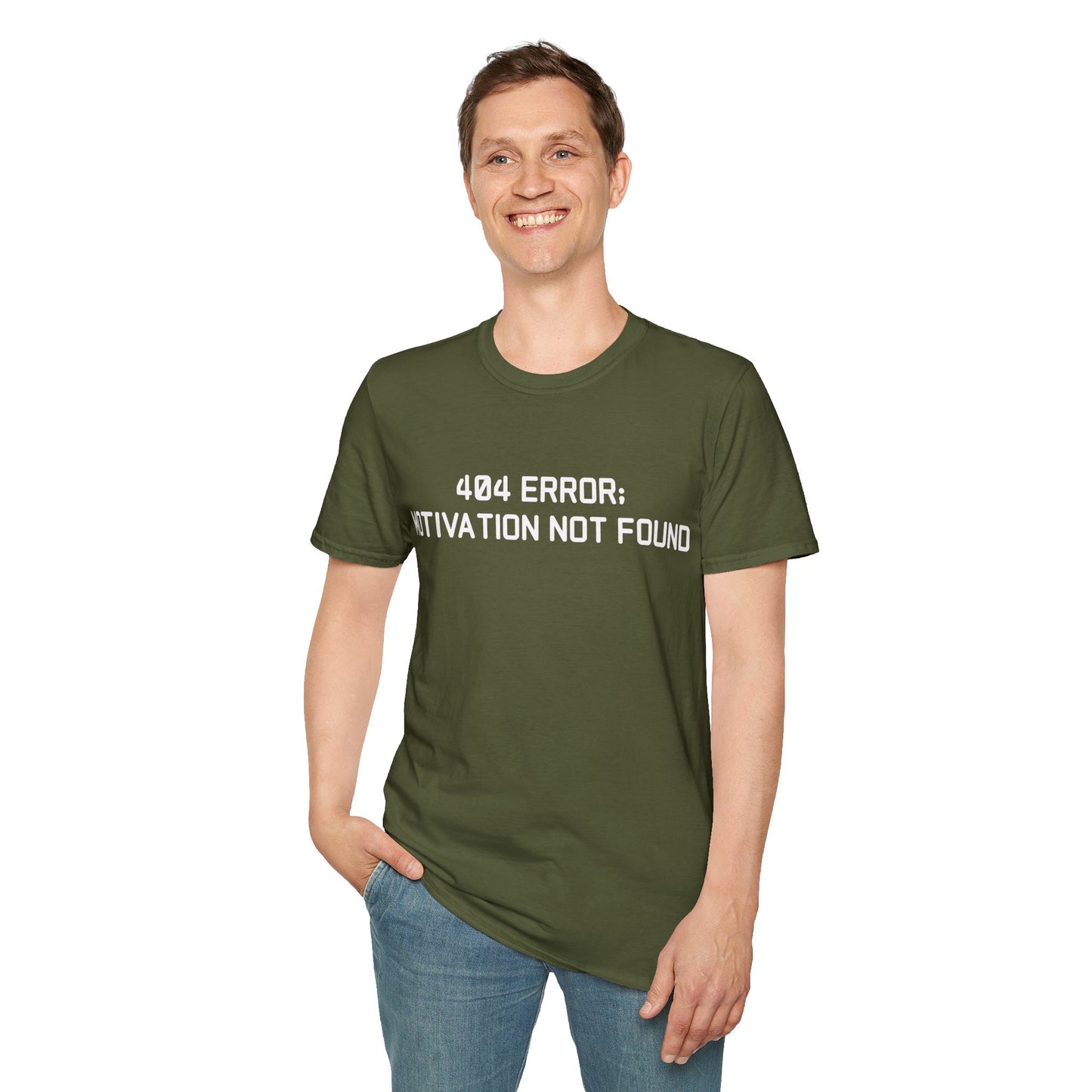 404 Error: Motivation Not Found T-Shirt