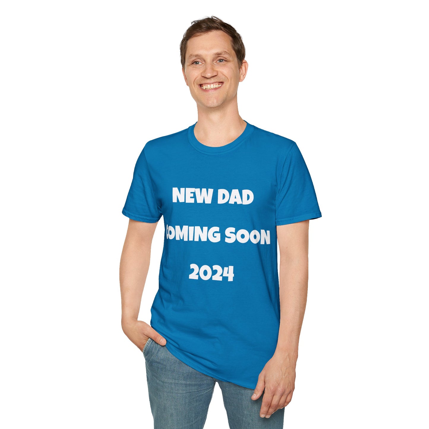 New Dad Coming Soon 2024 T-Shirt