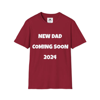 New Dad Coming Soon 2024 T-Shirt