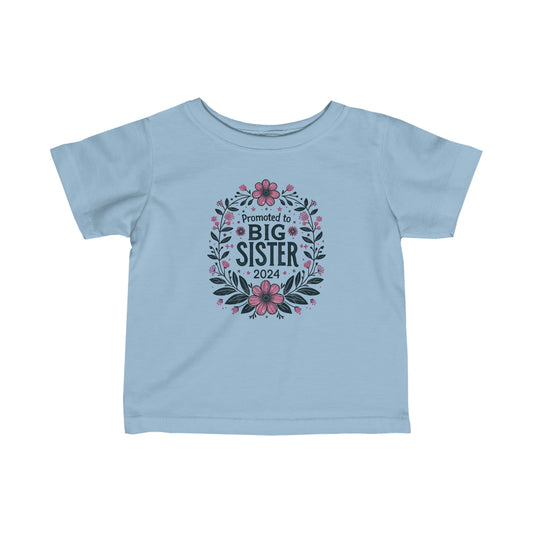 Big Sister 2024 Baby T-Shirt - Careless Creations