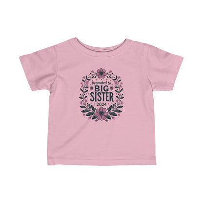 Big Sister 2024 Baby T-Shirt - Careless Creations