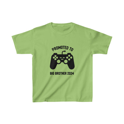 Promoted To Big Brother 2024 Kids T-Shirt - Careless Creations