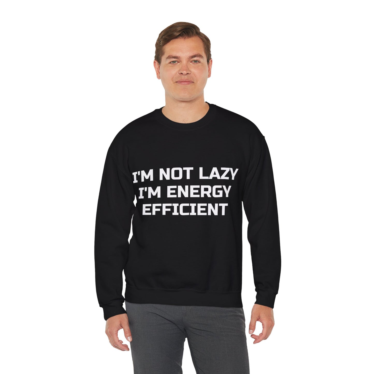 I’m Not Lazy, I’m Energy Efficient Jumper