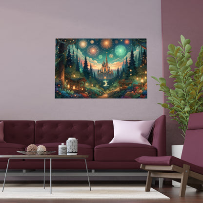 Fairytale Castle Poster - Careless Creations