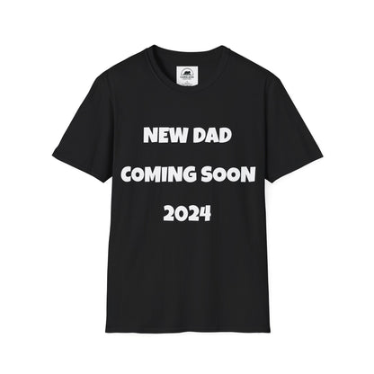 New Dad Coming Soon 2024 T-Shirt