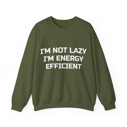 I’m Not Lazy, I’m Energy Efficient Jumper