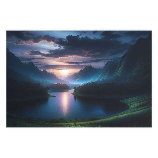 Lake In The Hills Poster - Careless Creations