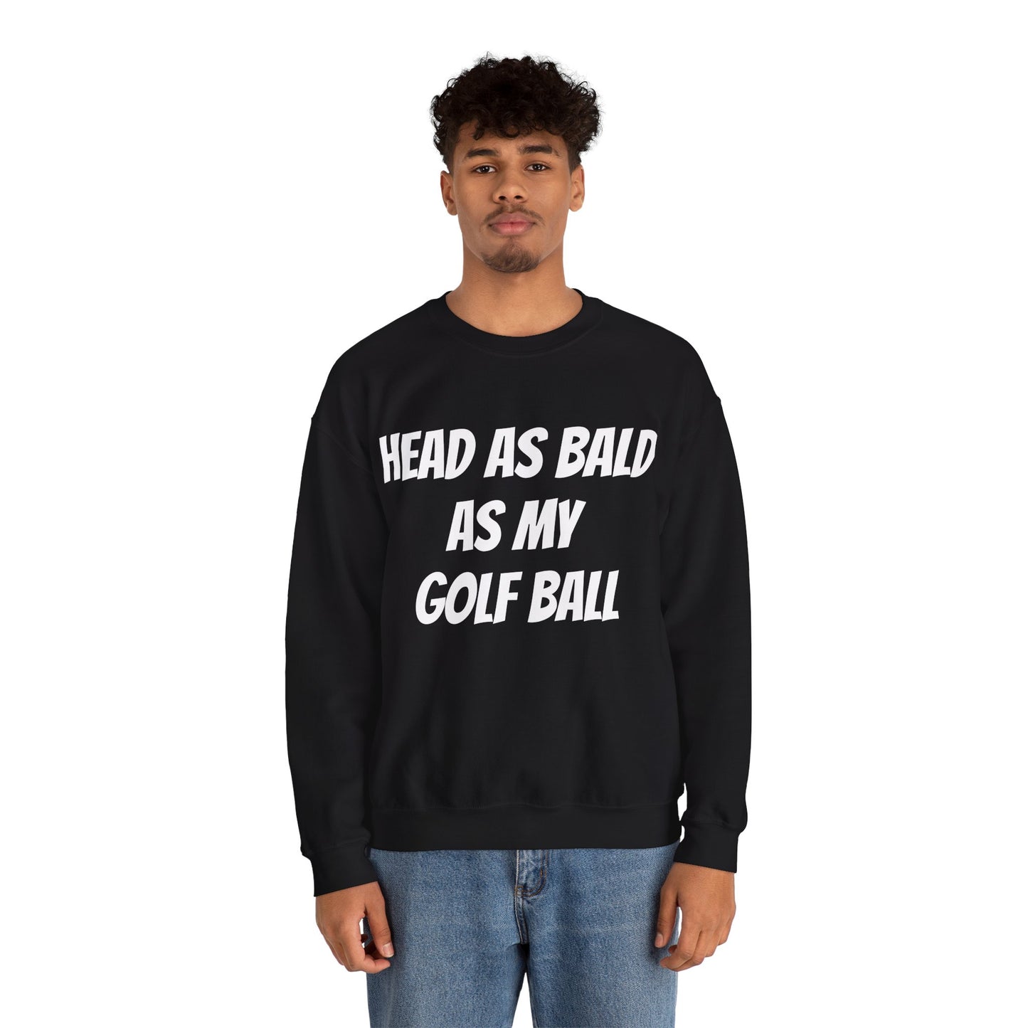 Head As Bald As My Golf Ball Jumper