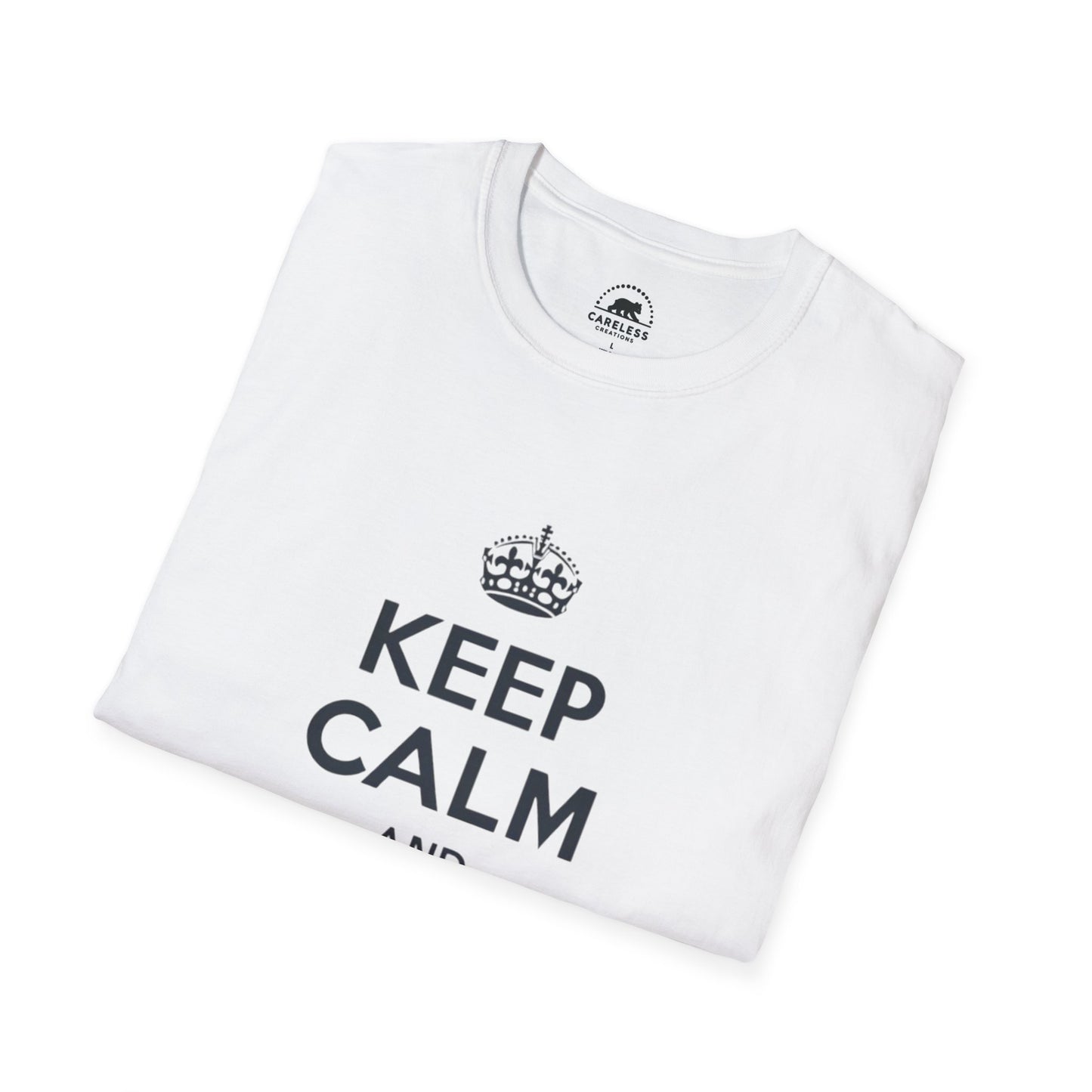 Keep Calm And Mummy On T-Shirt