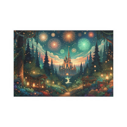 Fairytale Castle Poster - Careless Creations